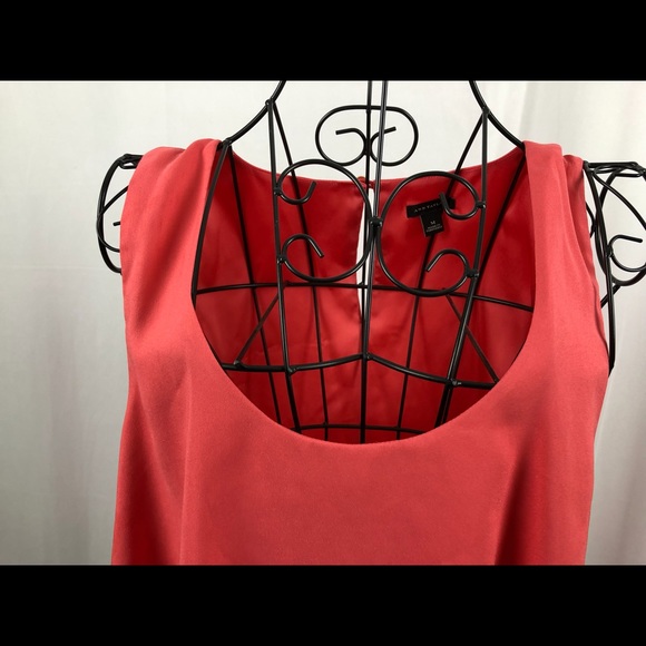 Ann Taylor sleeveless sheer layered top M - Picture 5 of 8